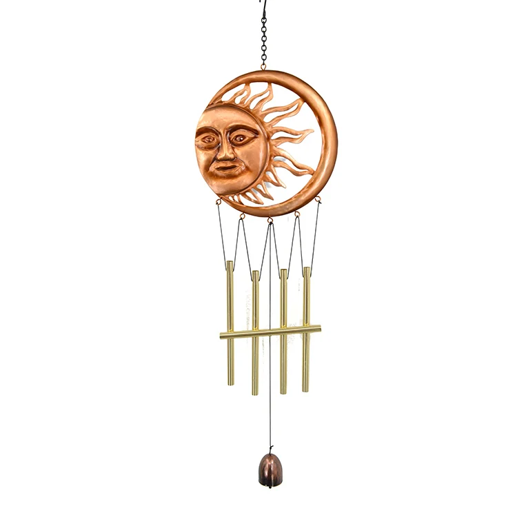 China Professional Manufacture Outdoor Decoration Solar Hanging Lantern Wind Chimes