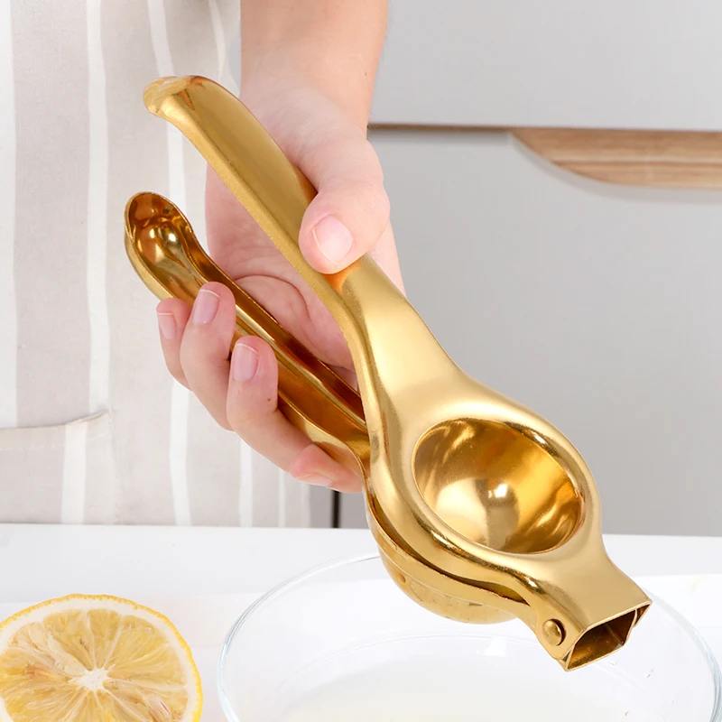 Kitchen accessories Vegetable Fruit Tools Manual Stainless Steel Juicer Lemon Orange Squeezer