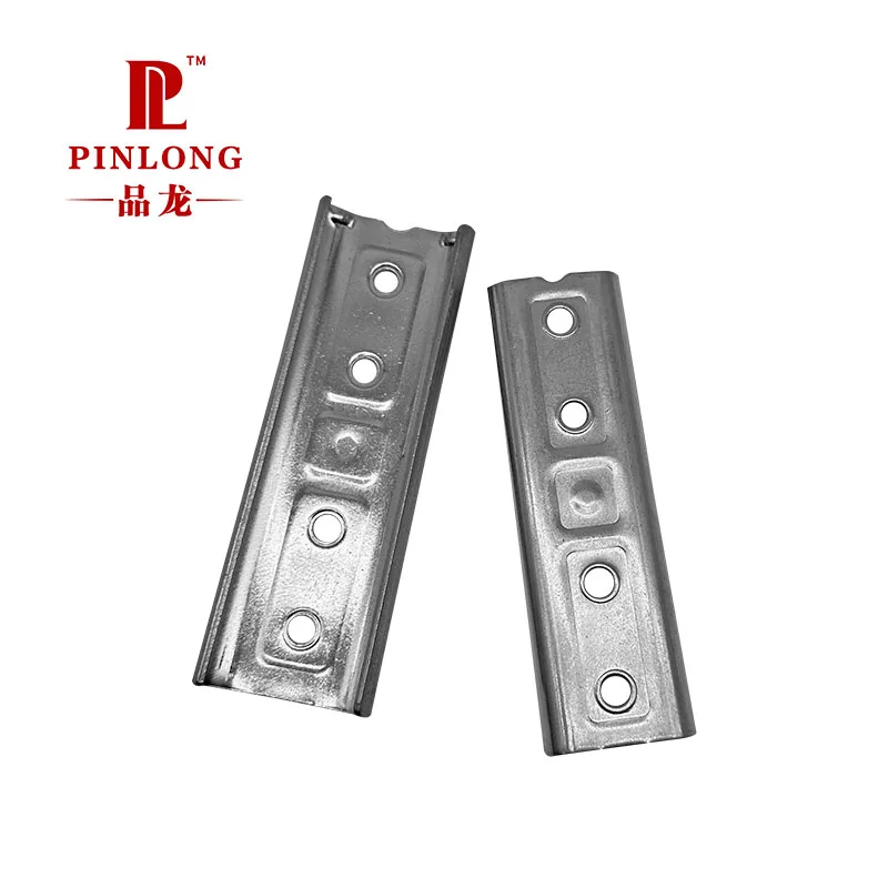 Pinlong Wholesale Furniture Hardware Metal Bed Rail Connector Brackets Bed Fittings