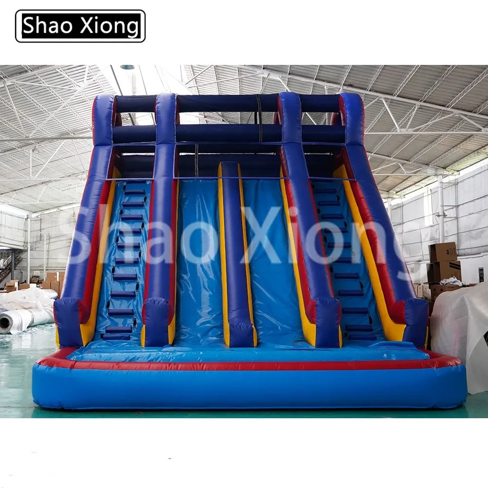 Adult Size Large Inflatable Bouncer Castle Slide Pool Water Bouncing House Super Mega Slide