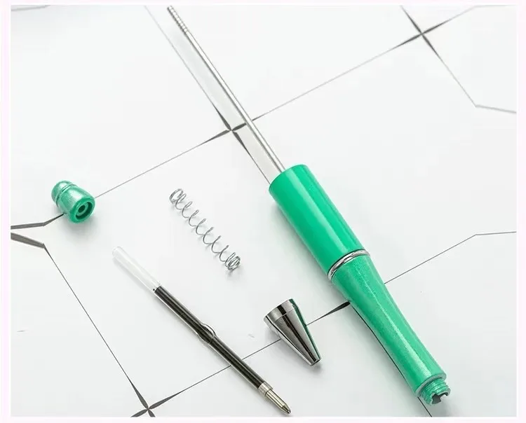 0 New Style Hot Sell Beads Water Transfer Printing Pen Beads Diy Plastic Printed Bead Pens For Diy Handmade Products