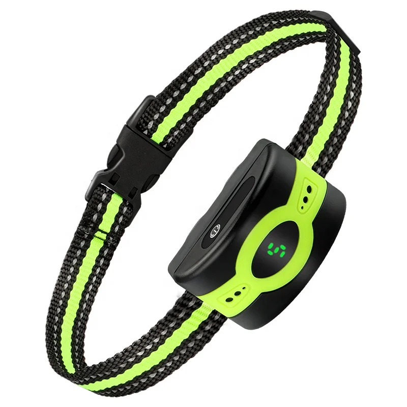 Amazon Popular Cost-effective No Shock Bark Collar Waterproof 100% Humane No Bark Collar Device Rechargeable Anti Bark Collar