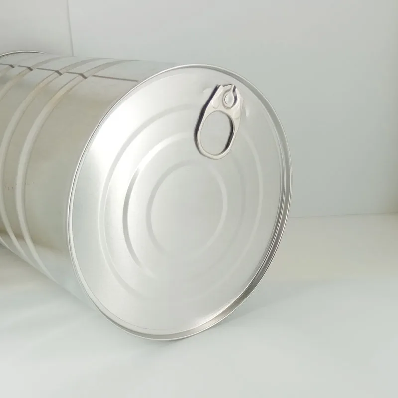 New Arrival 140mm Easy Open Lid 504# Aluminum Easy Open Lid for Canned Food TFS Easy Open End for Coffee Can Cap Big Can Cover
