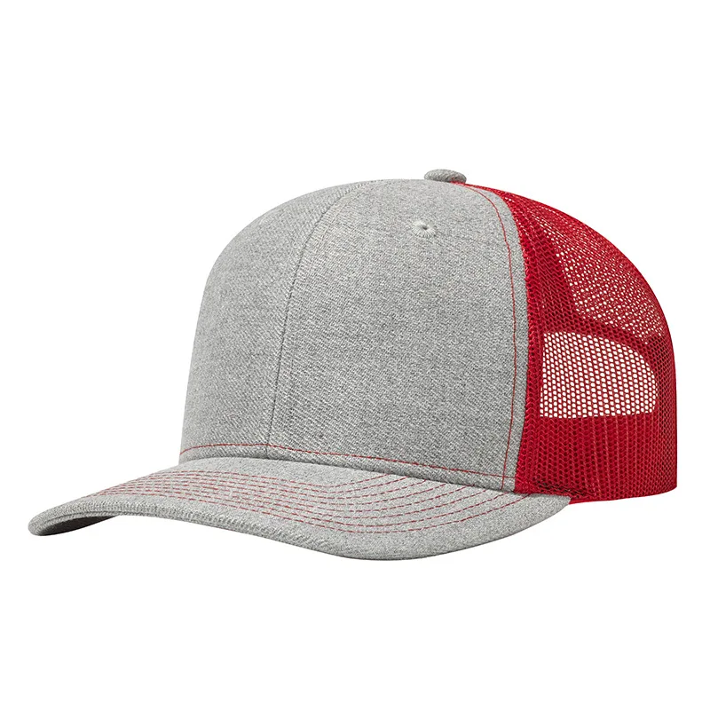 Hot Selling Mixed Color Cotton Mesh Back Bulk Funny Trucker Hats,Custom Patch Embroidery Plain Trucker Hat For Summer