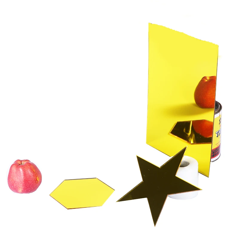 2mm Laser Cutting High Reflective Unbreakable Glass Mirror Wall Decorative Mirror