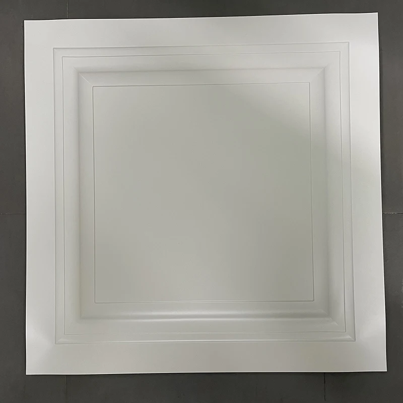 Wholesale Hotels wall decor brick wallpaper 0.6mm thickness white pvc ceiling 3d wall panel