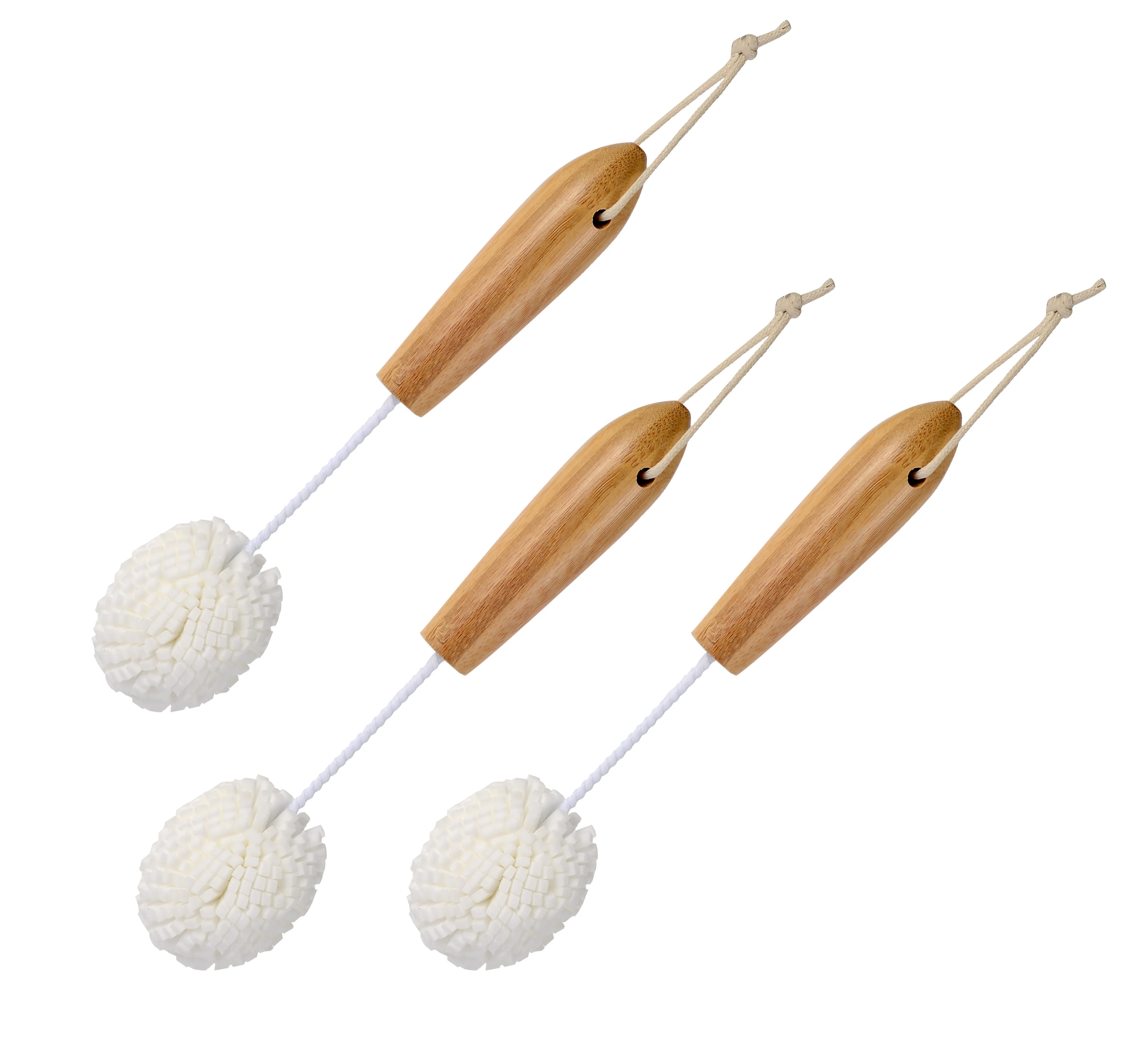 glass brush specifically to use on wine glasses,the bamboo handle brush