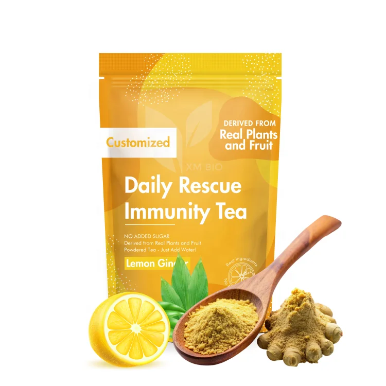 Vitamin C Tea With Turmeric and Lemon Immune Support Instant Tea Blend