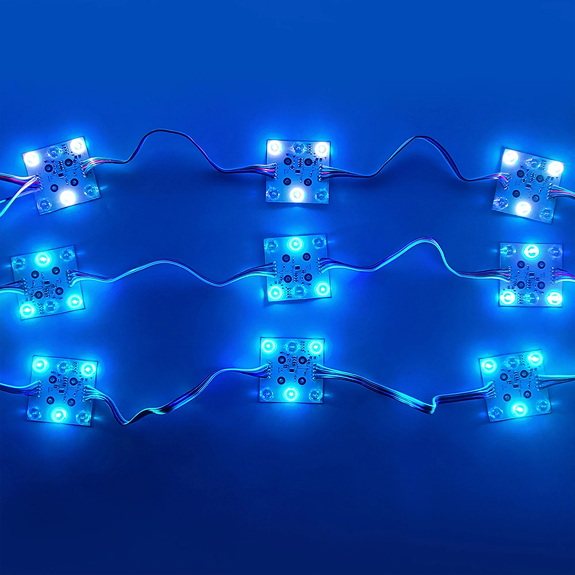 Programmable 12v ws2812 rgb digital led strip light 3030 2835