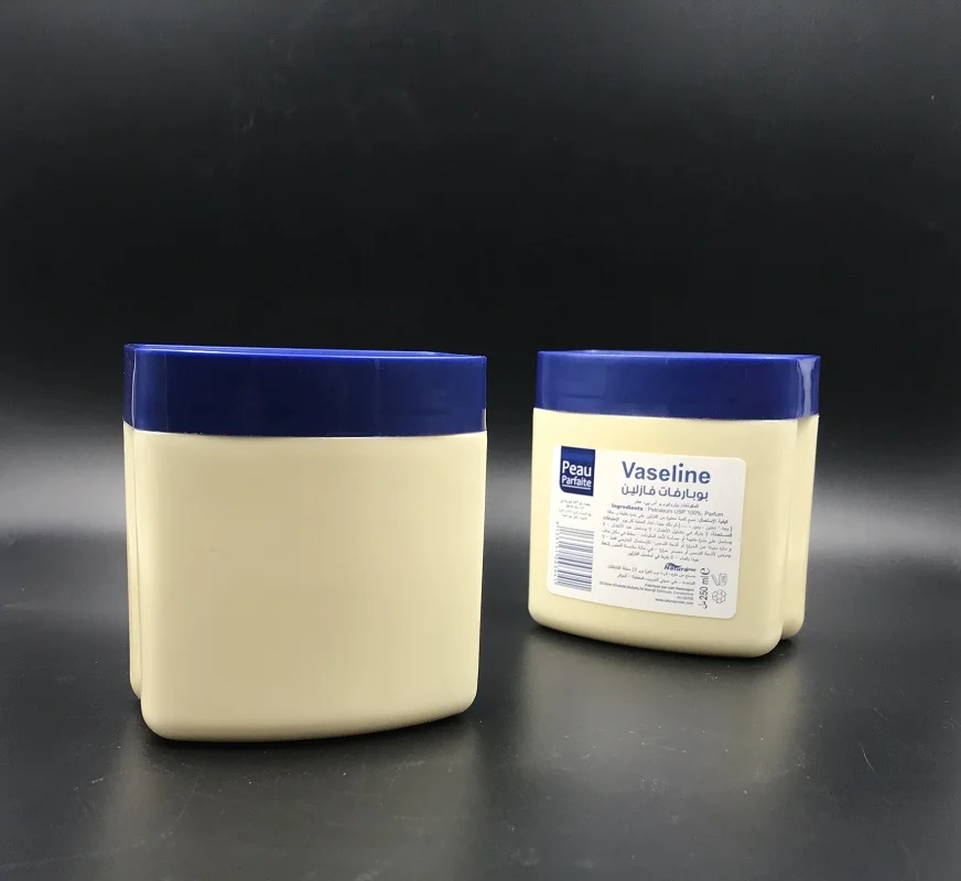 skin care empty petroleum jelly bottle  100ml 150ml 250ml cosmetic packing cream  vaselin jar