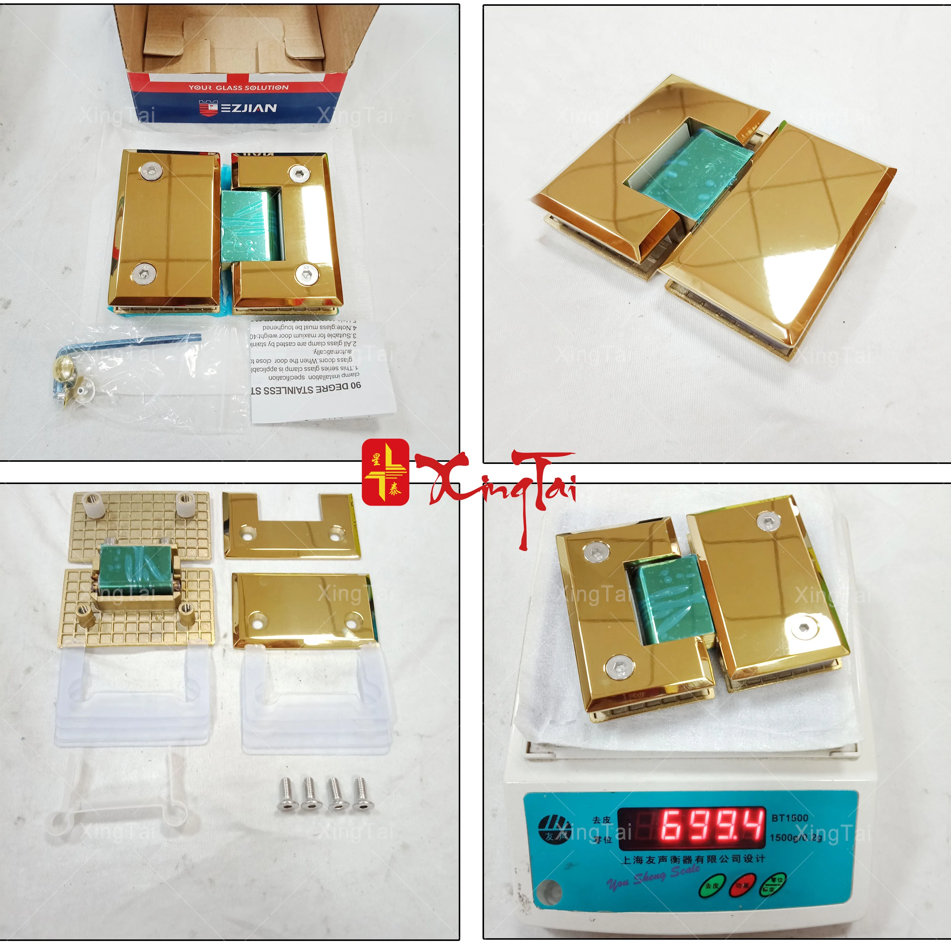 glass door hinge fix clip high quality shower hinge