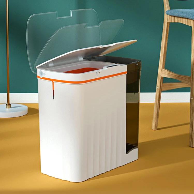 Intelligent Dry and Wet Separation Trash Can Automatic Sensor Dustbin Sensor Electric Waste Bin Induction Dustbin Smart Kitchen