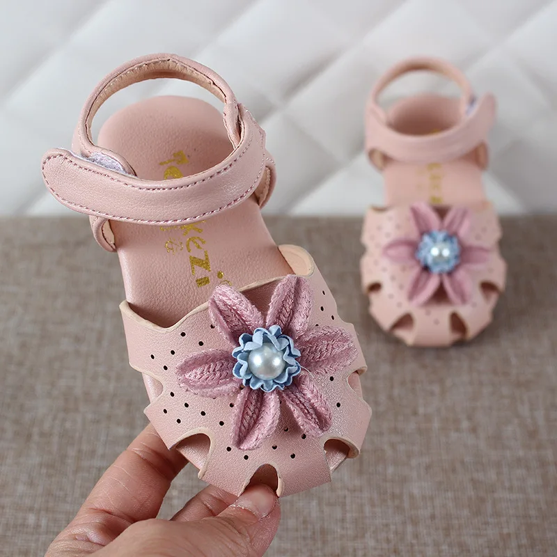 2019 New Arrival Summer Baby Shoes Infant Soft Sole cotton Girl Toddler Sandals