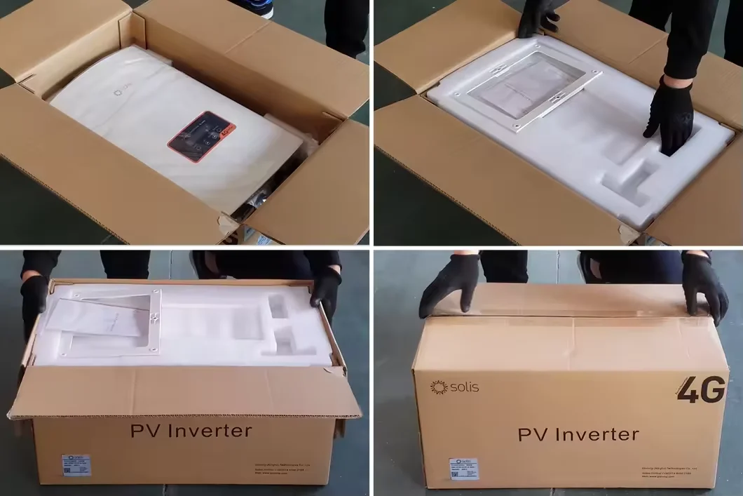 Solar Hybrid  2KW Inverters Solis Single Phase Grid Tied Inverters  S6-GR1P2K-M Solar Inverter Power System