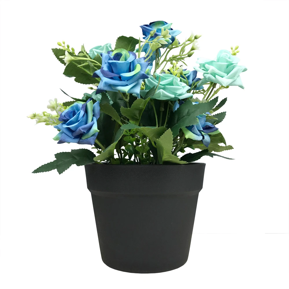 Muanufacturer Custom Wholesale 6 Inch Plastic Planters Plastic Flower Seedlings Nursery Pots with Drainage Hole