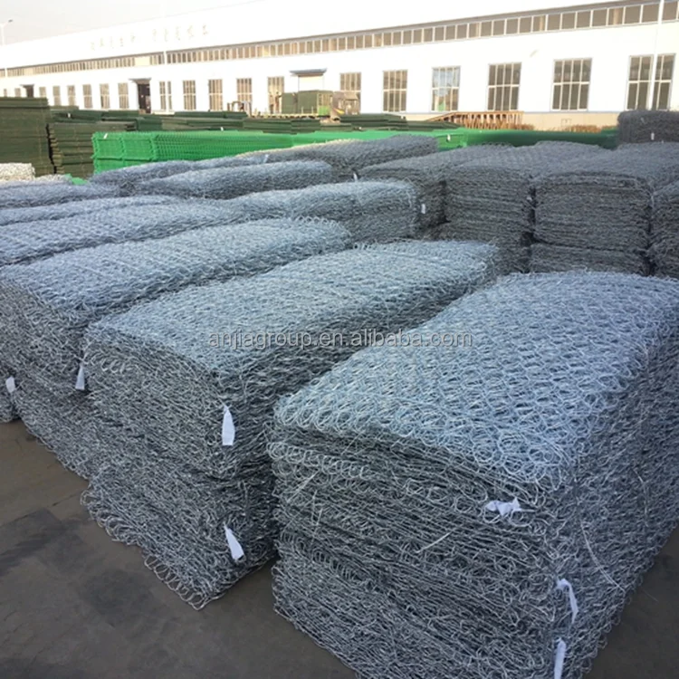 Professional Manufacture Hot Dipped Galvanized Gabion Basket Mesh Gabion Cage