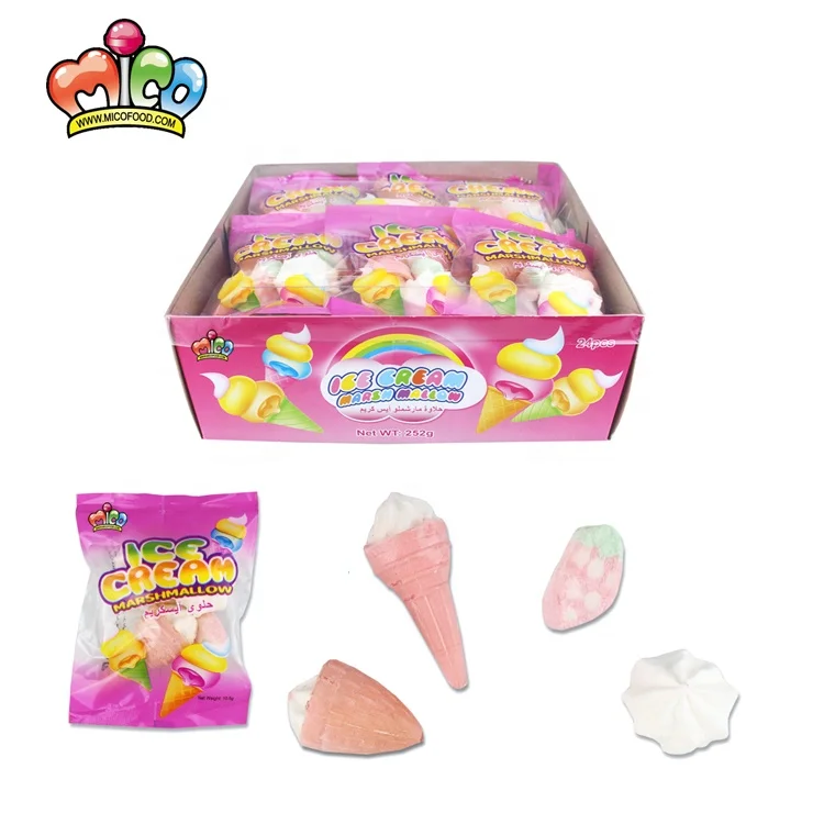 4 in 1 mix shape marshmallow with jam