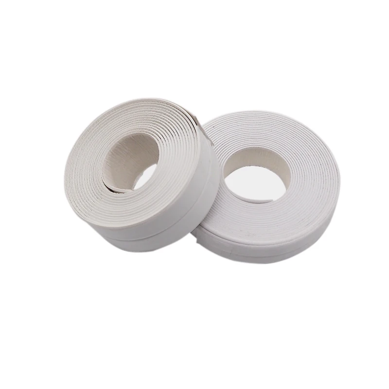 High Quality Acrylic Tape PE PVC Butyl Tape Self Adhesive Waterproof and Mildew Proof Tape Caulk Strip For Kitchen Bathroom