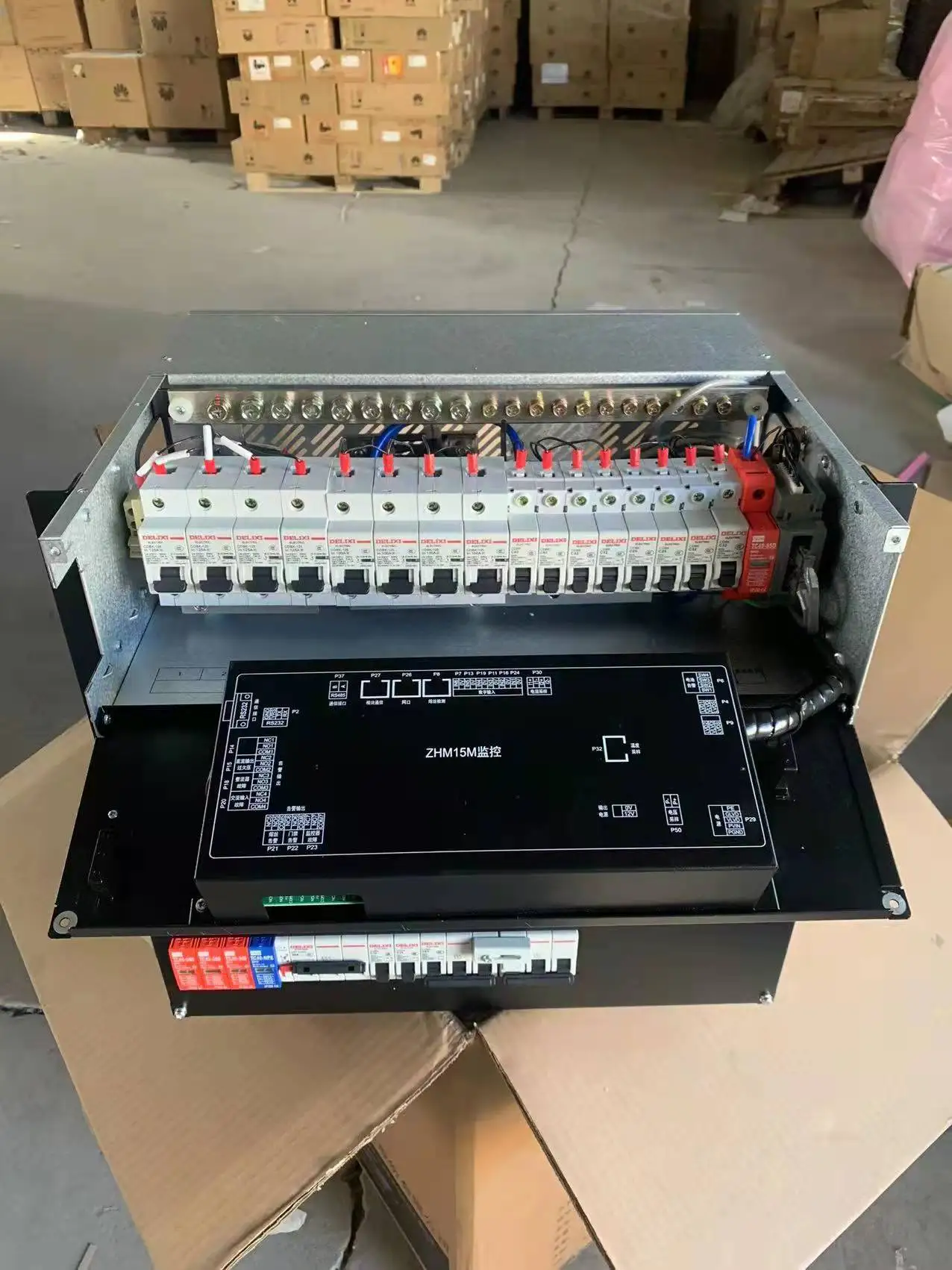 Zhongheng Brand 48V 300A IPS50Q-48300A  with NPR48-ES rectifiers 18 KW DC power supply systems