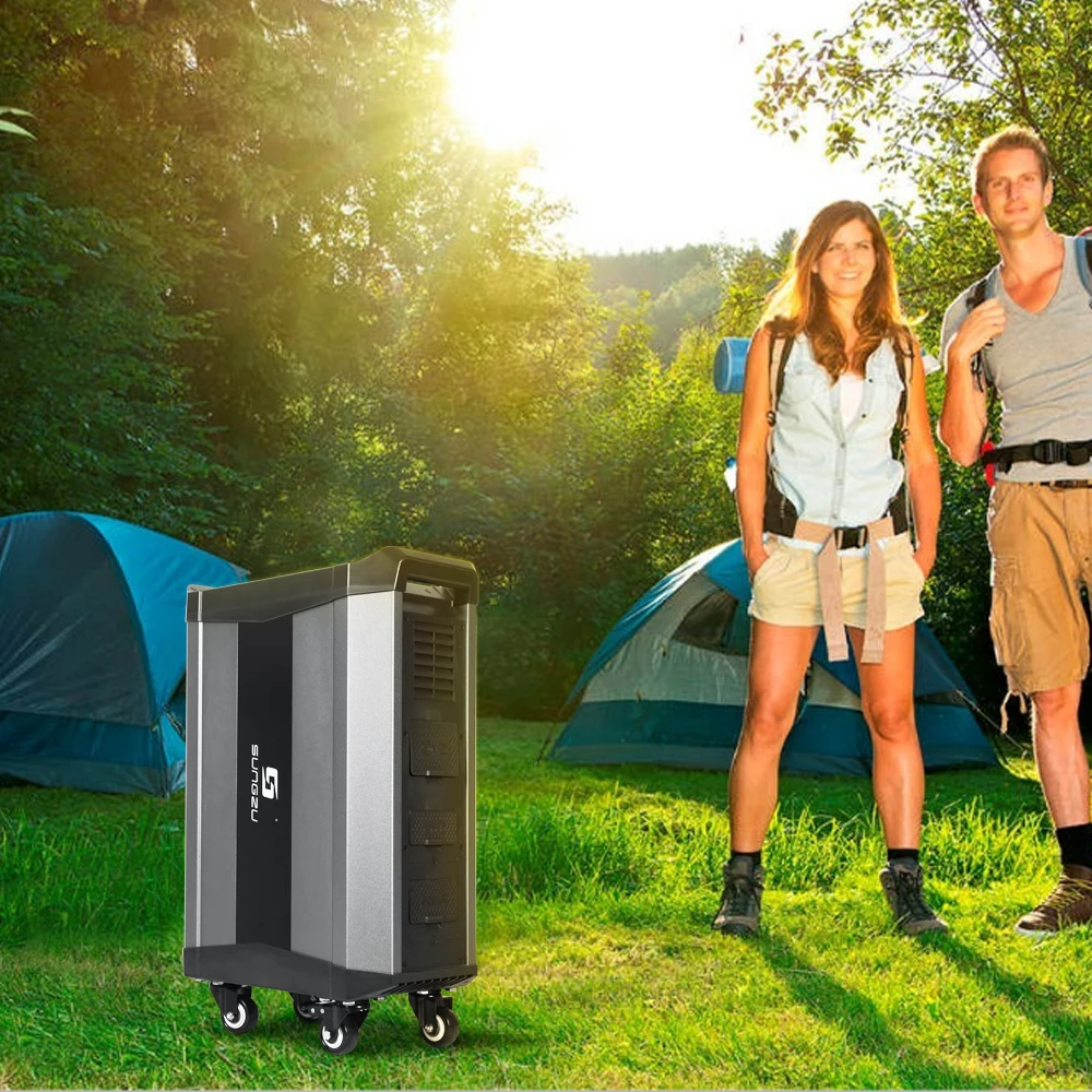 Electrical  Panel  Types  768000mAh  Compact  Solar Power  Generators  2000W  Built-In Solar Battery Power Distribution Box