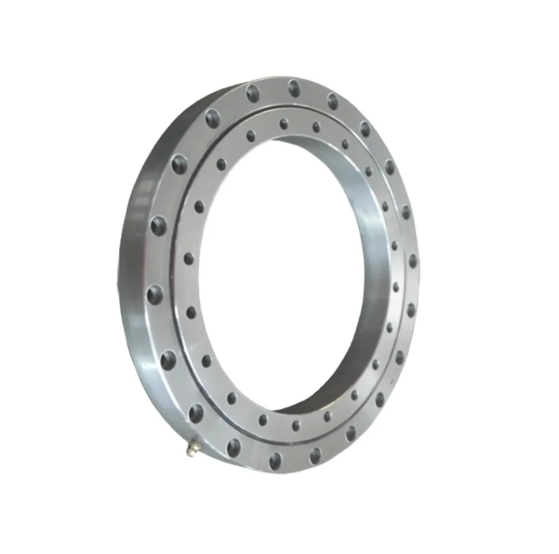 010.25.710 Single row four point contact ball slewing bearing with non gear