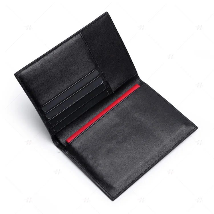 Custom Logo Personalized Sublimation Slim Travel Wallet Leather Visa Rfid Blocking Usa Passport Card Holder Cover