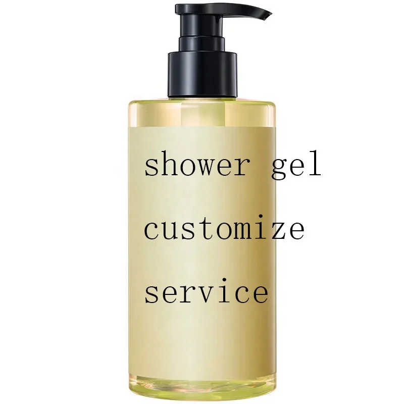 Natural ingredient shower gel for women private label bady 2 in 1 shower gel