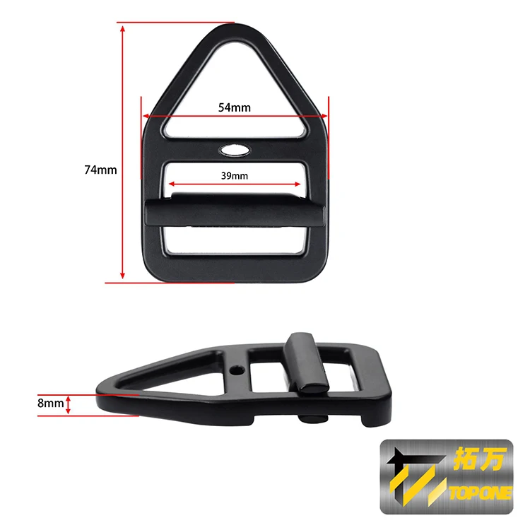 Amazon Garment Belt Accessories Military Backpack Belt Zinc Alloy Metal Buckle 38mm