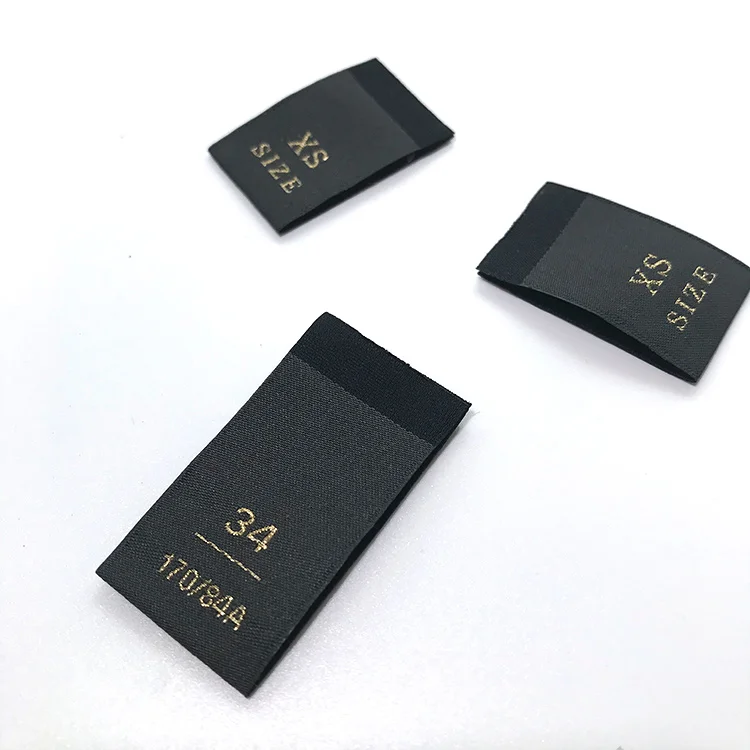 
Fashion Design Cuctom Private Centerfold wovenlabels Trouser Children Clothing Woven Size Main Labels 