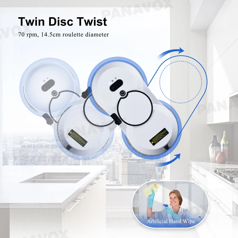 Factory Direct Sale Home Cleaning Robot EU/UK/US/AU Plug Robot Window Spray Glass Cleaning Machine