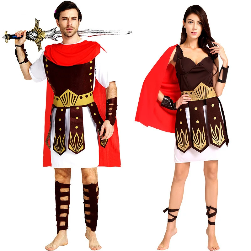 Hot sales Spartans COS Italian ancient Rome royal  warrior cosplay masquerade costume
