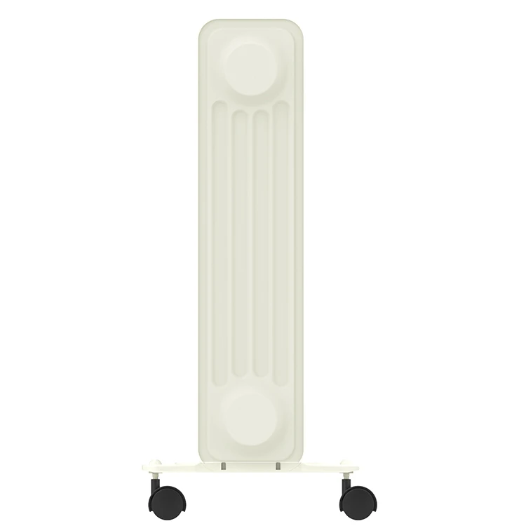 New design Electric 1500W 2000W 2500W oil filled radiator heater for home use with safety protection and wheels