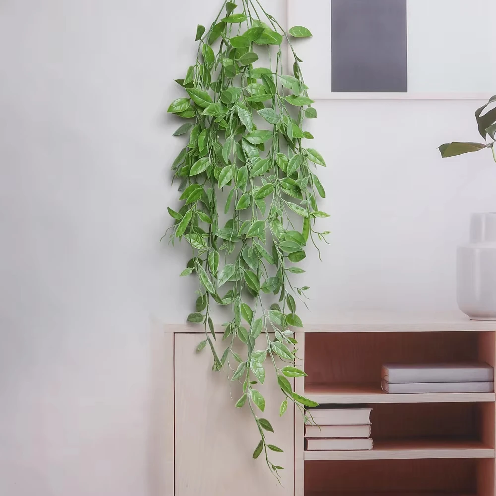 Party Decoration Green Plant Wall Hanging Home Flower Soft Installation Simulation Artificial Plant Wall Hanging Flowers