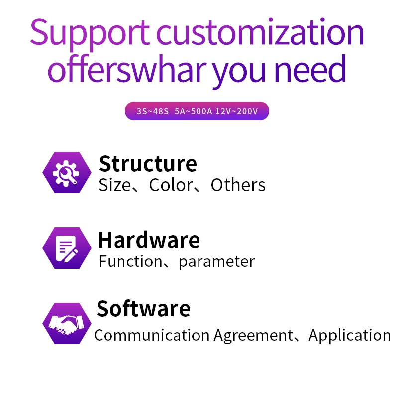 
24S BMS for 72V liFepo4 battery management system BMS 80a with low current liFepo4 battery pack 
