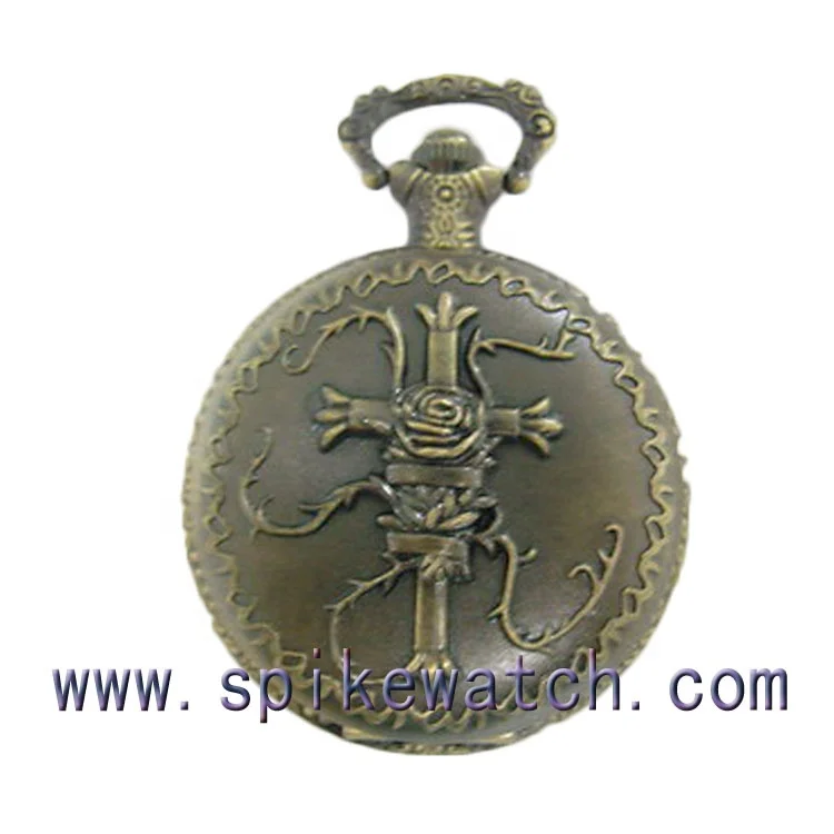 Cheap Antique Plain Pocket Watch With Horses