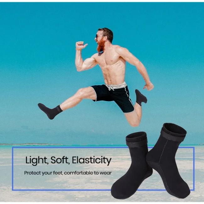 Good Full Protection Waterproof Sand Beach Swimming Water Sport Shoes Anti Slip Surfing Diving Underwater Neoprene Socks