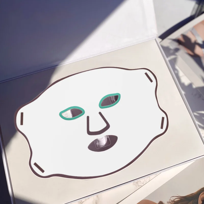 Customized Hot New Pdt 7 Color Photon Led Light Therapy Lamp 660Nm 850Nm Facial Masks Anti-Aging Red Led Face Therapy