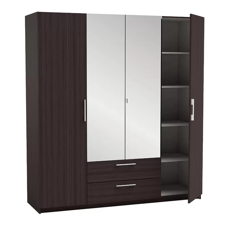 Factory Supply New Style Design Turkish Bedroom Wardrobe Closet
