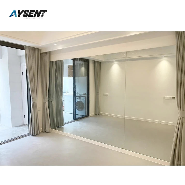 Modern Style Cheap Large 2440*1830 Silver Mirror Glass Sheet 3mm 4mm 5mm Aluminum Mirror Glass Decor Square Float Decorative