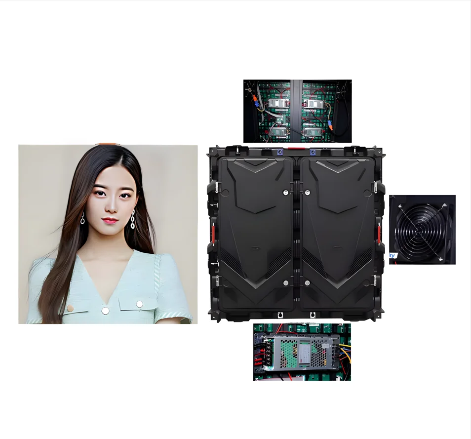 fast shipping video wall advertising usage pantalla flight case 960*960 3840hz P4 P5 P8 P10 smd outdoor led display advertising