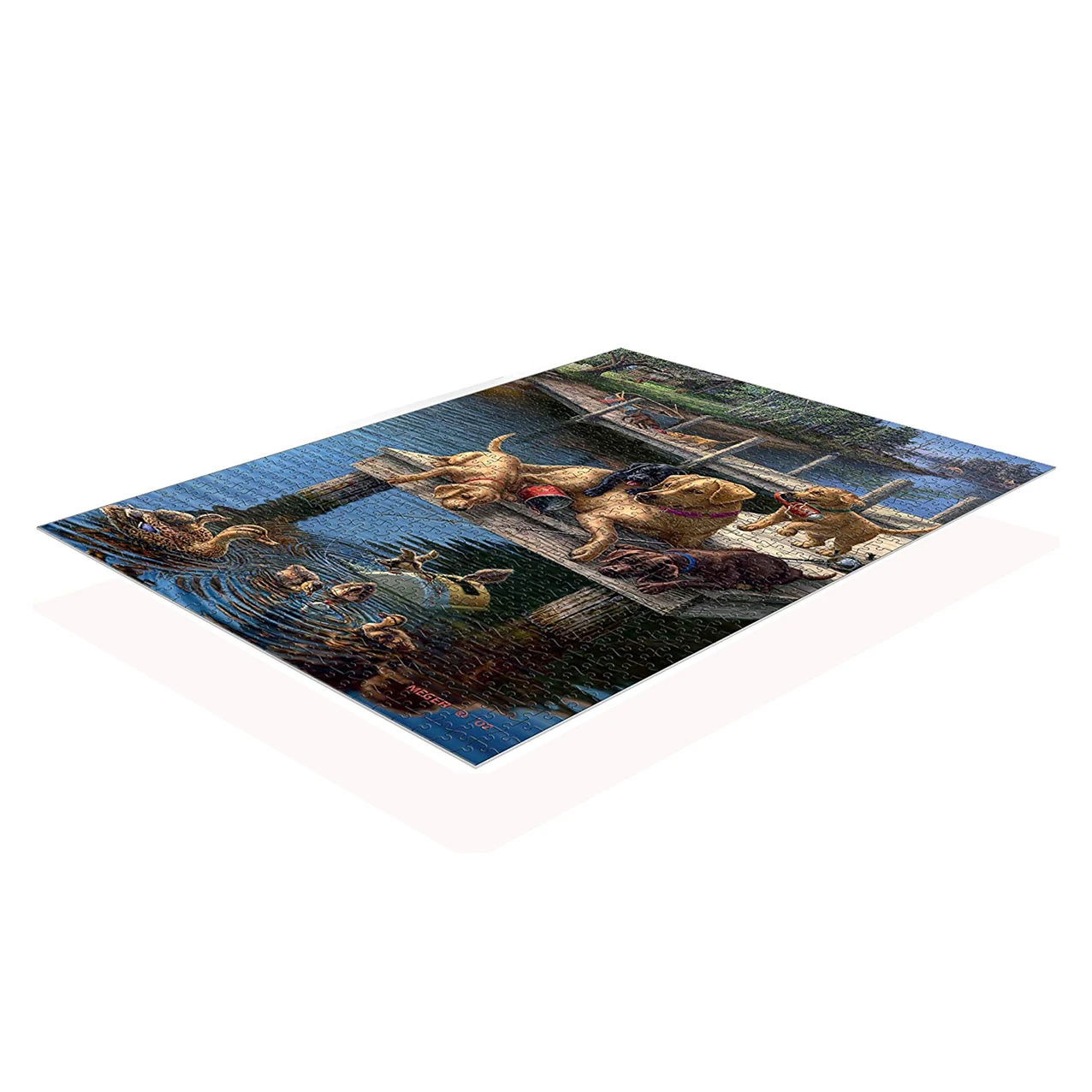 Modern Interactive Eurographics 3D Printed Best 750 Piece Jigsaw Puzzles