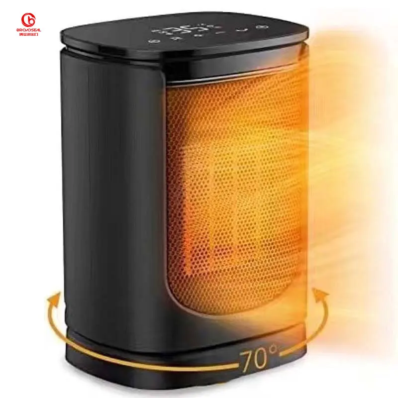2 in 1 Electric Heater Portable PTC Element Space Fan-Heater Cold and Hot Air Heater for Garden Use