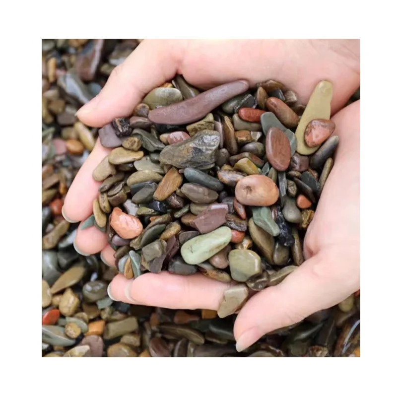 natural river beach pebble and cobble stone gravel stone Fish tank bottom sand for Purifying water quality
