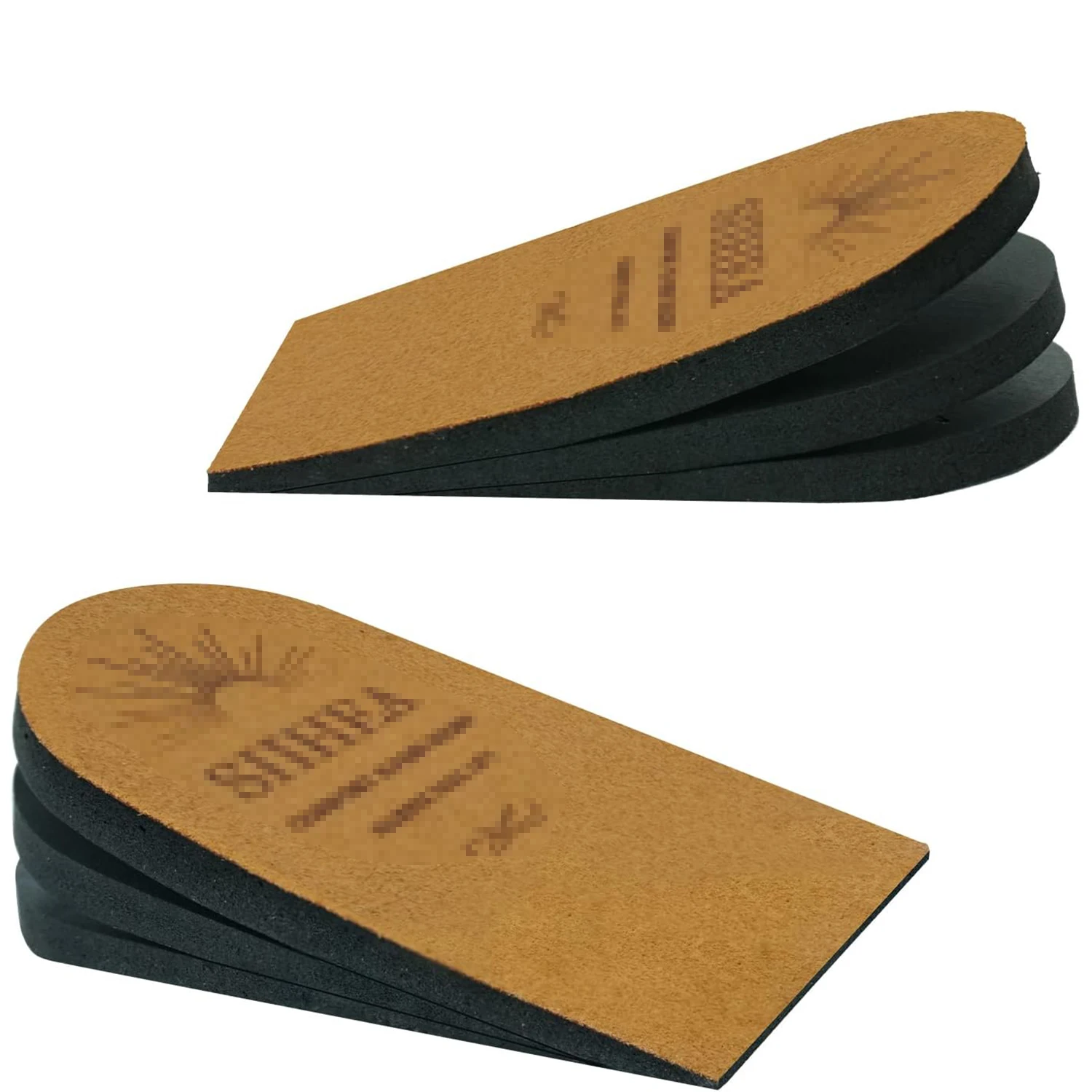 adjustable Heel Lifts for Shoes, 1/4' Height Increase Insoles for Achilles Tendonitis, Leg Length Discrepancy,  Shoe Lifts