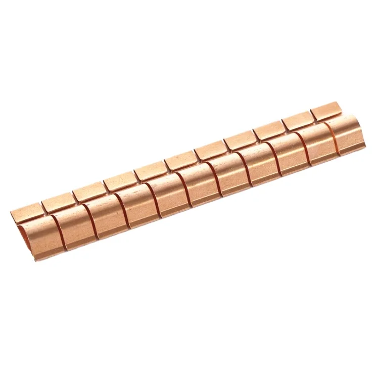 Factory Price BeCu Fingerstrips For Shielding Room EMI Beryllium Copper Fingers Copper Gasket