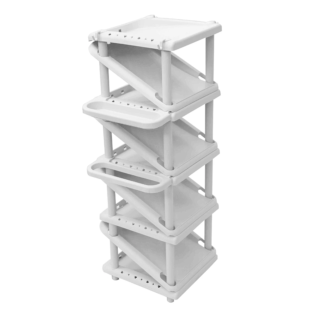 Portable Household Multifunctional Detachable 9 Layer Shoe Organizer Plastic Storage Holders & Racks