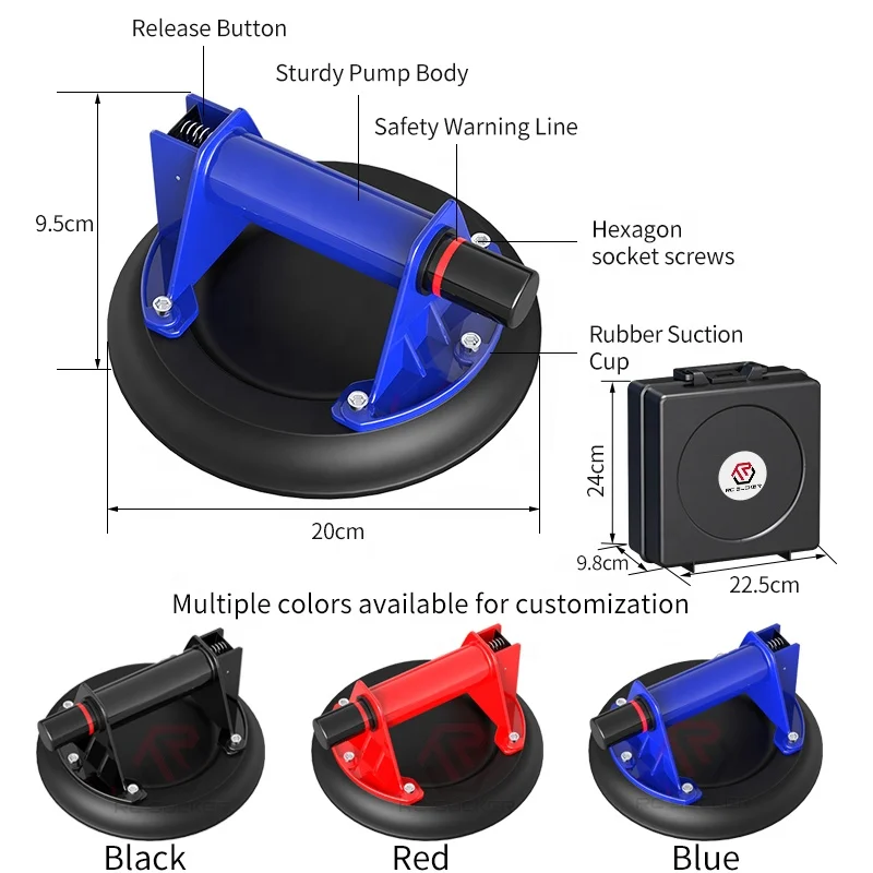 High Quality Powerful Rubber Sucker Vacuum Suction Cup for Industrial Glass Pump