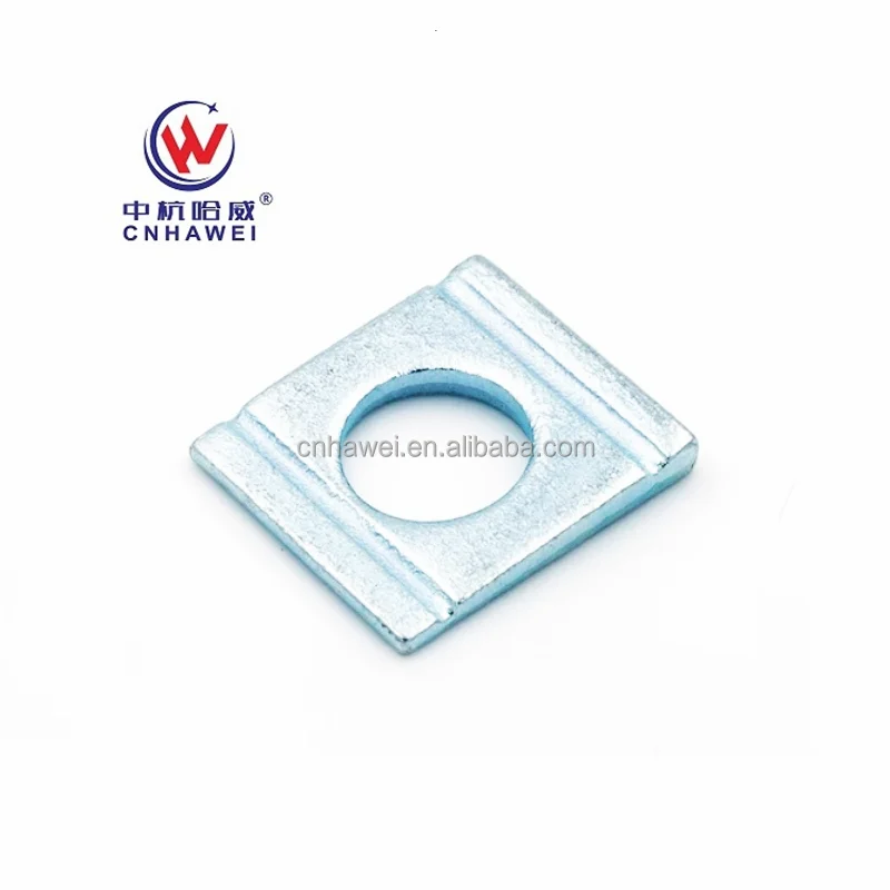DIN 434 square taper washer Carbon Steel Hot Dip Galvanized for channel