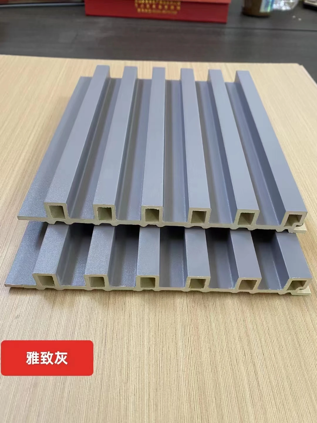 wooden 3d textured wall panels wall mcm cladding ripple fluted wall panel