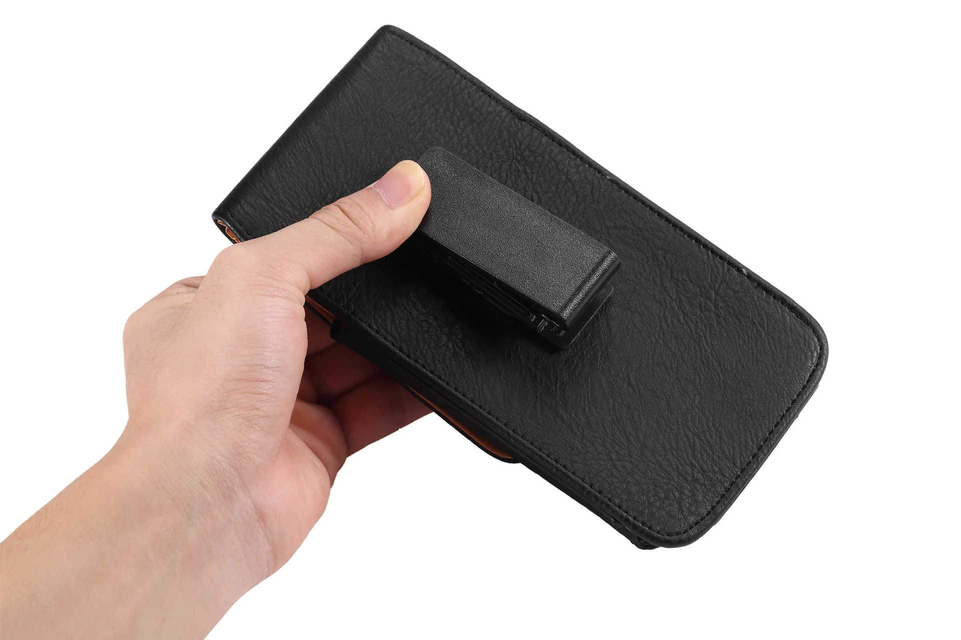 Holster for iPhone Samsung Leather Belt Case with Belt Clip/Loop Premium Pouch with Built in ID Card Holder